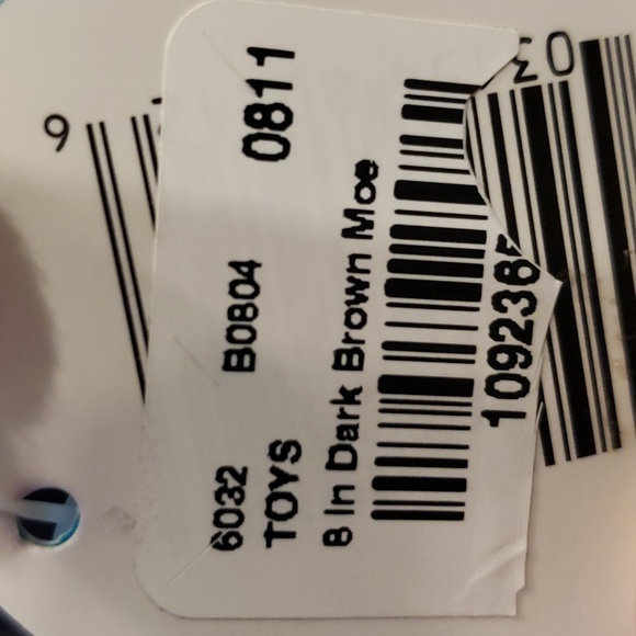 BEVERLY HILLS TEDDY BEAR CO. Plush 8" Dark Brown Moe Bear - Picture 10 of 10